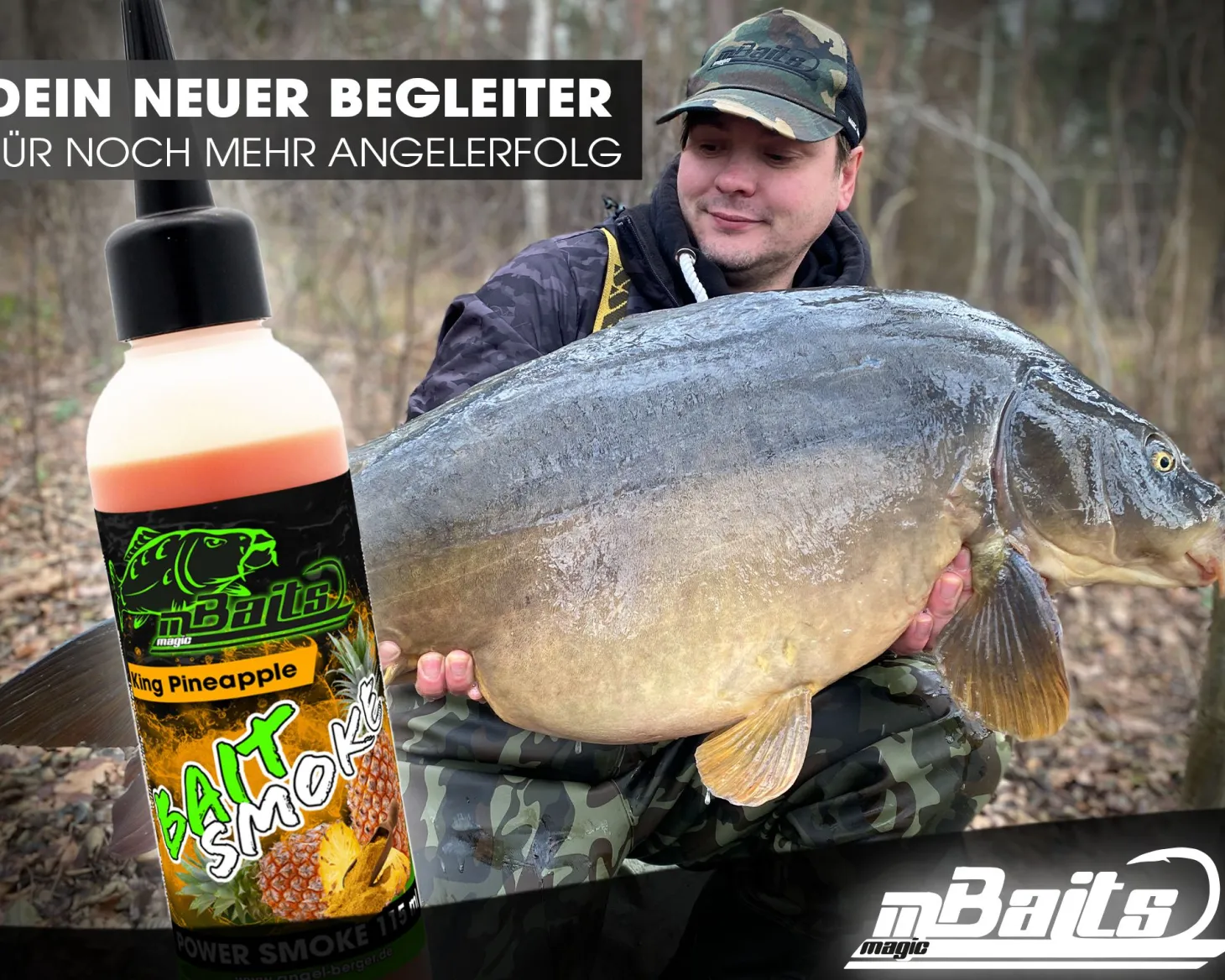 Magic Baits Power Smoke Baitsmoke King Pineapple Bait Smoke Lockstoff Booster Liquid Boilie Dip Lockstoffe / Flüssiglockstoffe
