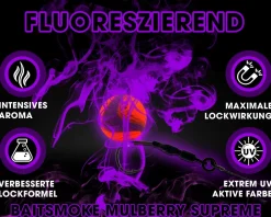 Magic Baits Power Smoke Mulberry Supreme Baitsmoke Bait Smoke Lockstoff Booster Liquid Boilie Dip Lockstoffe / Flüssiglockstoffe