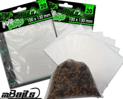 Magic Baits PVA Bags 100x130mm PVA Beutel  PVA Tüten PVA Mesh PVA Netz Wasserlösliche Bags Zielfische