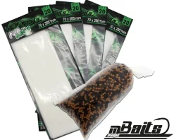 Magic Baits PVA Bags 70x200mm PVA Beutel  PVA Tüten PVA Mesh PVA Netz Wasserlösliche Bags Zielfische