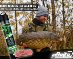 Magic Baits PVA Mesh 25 mm Funnel Web System wasserlösliches Netzmaterial zum Karpfenangeln Karpfen PVA