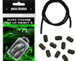 Magic Baits Quick Change Pop Up Weights Balancing Sinker Karpfenmontage Carp Pop-Up Weight Pop Up Sinker Angelblei Karpfenangeln Karpfenangeln
