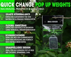 Magic Baits Quick Change Pop Up Weights Balancing Sinker Karpfenmontage Carp Pop-Up Weight Pop Up Sinker Angelblei Karpfenangeln Karpfenangeln