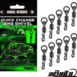 Magic Baits Quick Change Ring Swivel  Zielfische