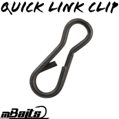 Magic Baits Quick Link Clip Verbinder Karpfenwirbel Karabiner Angelwirbel Zielfische
