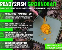 Magic Baits Ready 2 Fish Groundbait Angelfutter Fertigfutter Feeder Futter angelfertig Grundfutter fertig zum Angeln Futtermittel