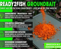Magic Baits Ready 2 Fish Groundbait Angelfutter Fertigfutter Feeder Futter angelfertig Grundfutter fertig zum Angeln Futtermittel