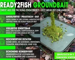 Magic Baits Ready 2 Fish Groundbait Angelfutter Fertigfutter Feeder Futter angelfertig Grundfutter fertig zum Angeln Futtermittel
