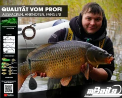 Magic Baits Ready to Fish Complete Helicopter Rig Karpfenmontage fertig zum Angeln Boilie Rig Carptackle Zielfische