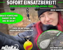 Magic Baits Ready to Fish Complete Chod Rig Karpfenmontage Zielfische