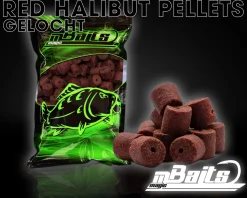 Magic Baits Red Halibut Pellets gelocht Futterpellets Carp Pellet Karpfenköder AngelköderKarpfenfutter zum Karpfenangeln Futtermittel
