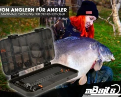 Magic Baits Rig Wallet Tackle Box Rig Board Stiff Rig Carp Tackle Box Karpfen Rig Box Carptackle Safe Angelbox Zielfische
