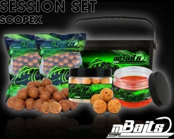 Magic Baits Session Set Boilies Pop Ups Dip  Futtermittel