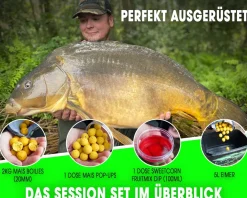 Magic Baits Session Set Boilies Pop Ups Dip  Futtermittel