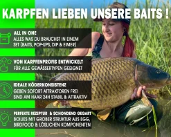 Magic Baits Session Set Boilies Pop Ups Dip  Futtermittel