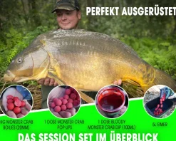 Magic Baits Session Set Boilies Pop Ups Dip  Futtermittel
