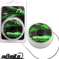 Magic Baits Skinline 25lbs coated Hooklink Mud Green Karpfenvorfach  Angelschnur