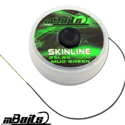 Magic Baits Skinline 25lbs coated Hooklink Mud Green Karpfenvorfach  Angelschnur