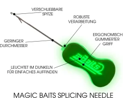 Magic Baits Splicing Needle Boilienadel Ködernadel Zielfische