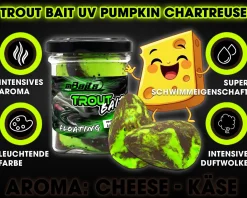 Magic Baits Trout Bait Floating Cheese Forellenteig Schwimmend Käse Magic Trout Paste Angelteig Forelle Forellen Paste Trout Fishing Futtermittel