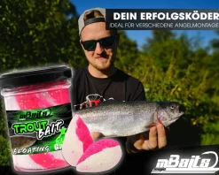 Magic Baits Trout Bait Forellenteig Magic Trout Paste -Fluo White Pink Futtermittel