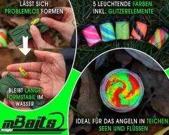 Magic Baits Trout Bait Forellenteig Magic Trout Paste -Rainbow Flash Futtermittel