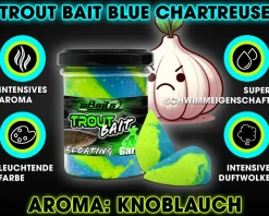 Magic Baits Trout Bait Forellenteig Magic Trout Paste -Fluo Blue Chartreuse Futtermittel