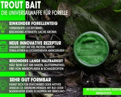 Magic Baits Trout Bait Sinking Forellenteig Sinkend Salmon Magic Trout Paste Angelteig Forelle Forellen Paste Futtermittel