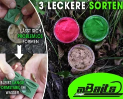 Magic Baits Trout Bait Sinking Forellenteig Sinkend Salmon Magic Trout Paste Angelteig Forelle Forellen Paste Futtermittel