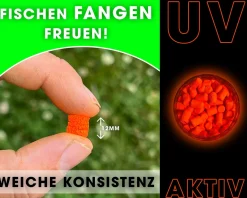 Magic Baits Trout Marshmallow Forellenköder schwimmend Forellenteig Angelköder Forelle Trout Bait-Salmon / Orange Futtermittel