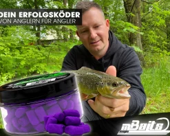 Magic Baits Trout Marshmallow Forellenköder schwimmend Forellenteig Angelköder Forelle Trout Bait-Mulberry Surpreme / purple Futtermittel