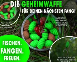 Magic Baits Twist Ups Pop Ups  Boilies Premium Range Pop Up Hakenköder schwimmend Karpfenköder-Natural Squid & Liver  Futtermittel