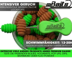 Magic Baits Twist Ups Pop Ups  Boilies Premium Range Pop Up Hakenköder schwimmend Karpfenköder-Natural Squid & Liver  Futtermittel