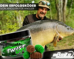 Magic Baits Twist Ups Pop Ups  Boilies Premium Range Pop Up Hakenköder schwimmend Karpfenköder-Natural Squid & Liver  Futtermittel