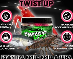 Magic Baits Twist Ups Pop Ups  Boilies Premium Range Pop Up Hakenköder schwimmend Karpfenköder-Essential Krill Futtermittel