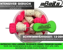 Magic Baits Twist Ups Pop Ups  Boilies Premium Range Pop Up Hakenköder schwimmend Karpfenköder-Essential Krill Futtermittel