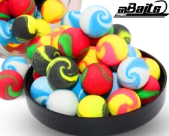 Magic Baits Twisted Fluo Pop Ups Boilies Premium Range Carp Bait Color Mix Futtermittel