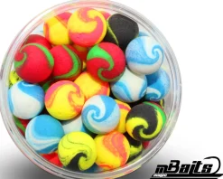 Magic Baits Twisted Fluo Pop Ups Boilies Premium Range Carp Bait Color Mix Futtermittel