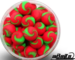 Magic Baits Twisted Fluo Pop Ups Boilies Premium Range Carp Bait Chartreuse-Red Futtermittel