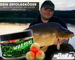 Magic Baits Two Tone Wafters King Pineapple Half Ups Half Pop Up Half Hookbait schwerelos Karpfenköder Boilie Futtermittel