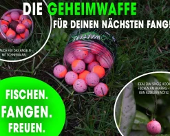 Magic Baits Two Tone Wafters Mulberry Supreme Half Ups Half Pop Up Half Hookbait schwerelos Karpfenköder Boilie Futtermittel