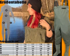 Magic Baits Wathose  Wader Watstiefel Watbekleidung PVC Nylon Wasserdicht Anglerhose  Angelkleidung