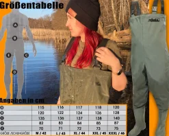 Magic Baits Wathose  Wader Watstiefel Watbekleidung PVC Nylon Wasserdicht Anglerhose  Angelkleidung
