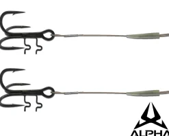 Wild Devil Baits Alpha Baitholder Stinger Angstdrilling Assist Hook Angsthaken Stinger Rig Stinger System Drilling Vorfach Angelköder