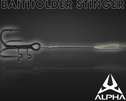 Wild Devil Baits Alpha Baitholder Stinger Angstdrilling Assist Hook Angsthaken Stinger Rig Stinger System Drilling Vorfach Angelköder