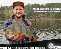 Wild Devil Baits Alpha Dropshot Hooks Drop Shot Haken DS Hooks Finesse Hook Raubfischhaken Angelhaken Angelzubehör