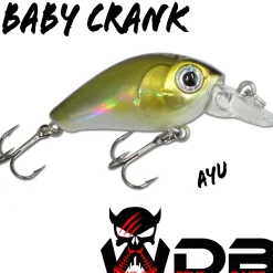 Wild Devil Baits Baby Crank Wobbler Hardbait Kunstköder Barsch Angelköder