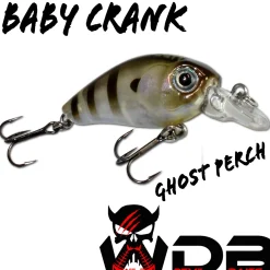 Wild Devil Baits Baby Crank Wobbler Hardbait Kunstköder Barsch Angelköder