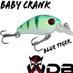 Wild Devil Baits Baby Crank Wobbler Hardbait Kunstköder Barsch Angelköder