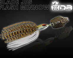 Wild Devil Baits Blade Jig Flash Minnow Chatterbait Spinnköder Chatter Bait Kunstköder Barsch Hecht Zander Angelköder